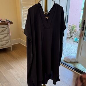 Loose V-Neck Tunic Top